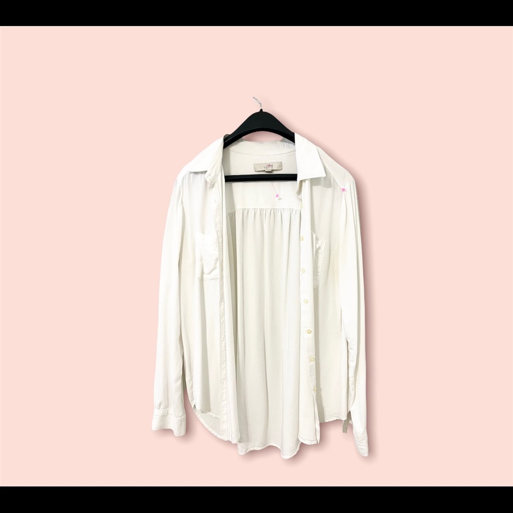 Loft Flecked Cozy Pocket Shirt